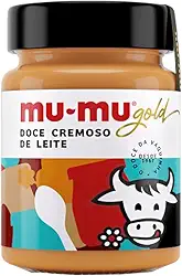 Mu-Mu Gold Doce Cremoso de Leite, Creme de Leite Premium, 420g, Sobremesa Tradicional Brasileira