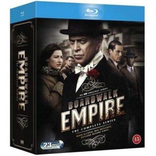 Boardwalk Empire (Complete Series) - 23-Disc Box Set ( Board walk Empire - Seasons One, Two, Three, Four & Five ) Blu-Ray, Reg.ABC Import - Denmark