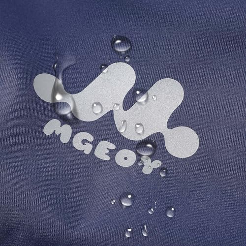 Image of MGEOY Boys Girls Rain Jacket Lightweight Waterproof Hooded Fleece Lined Raincoat Windbreakers for Kids