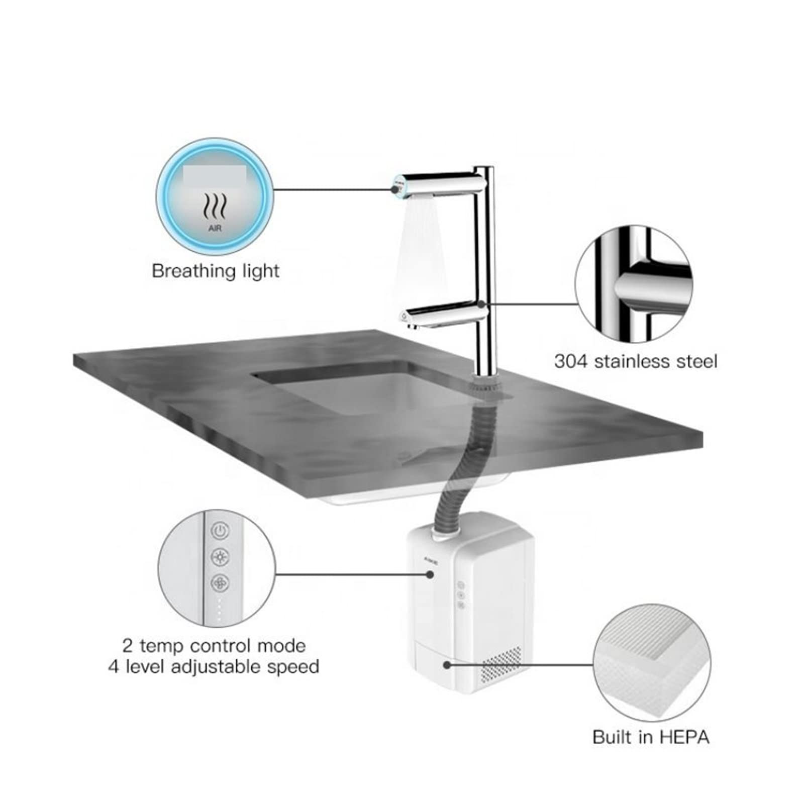 Amazon.co.jp: ハンドドライヤー、 高速エアハンドドライヤー 強力な