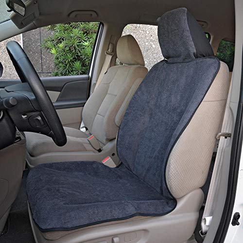 Bdk Ultrafit Waterpoof Car Seat Towel Cover, Black Trim – Washable Sweat Seat Protector, Ideal For Gym Swimming Surfing Running Crossfit, Fits Most Auto Truck Van And Suv #TOP2