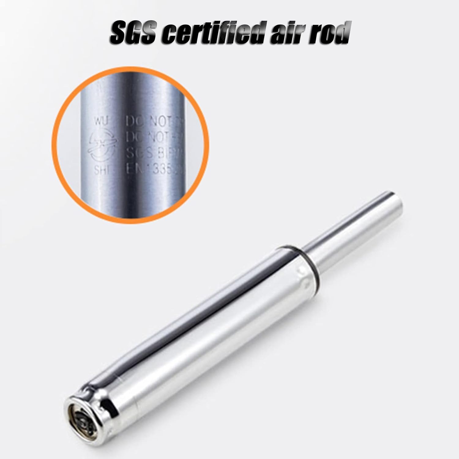 Sgabello da Salone Rotondo rotolante Sgabello da Bar Girevole Piccolo bancone Sedia per Trucco Bellezza Regolazione Altezza 45-56 cm e Metallo Titanio Oro 5 Artigli con Ruote