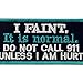 I Faint It is Normal Vests/Harnesses Service Dog Emblem Embroidered Fastener Hook & Loop Patch