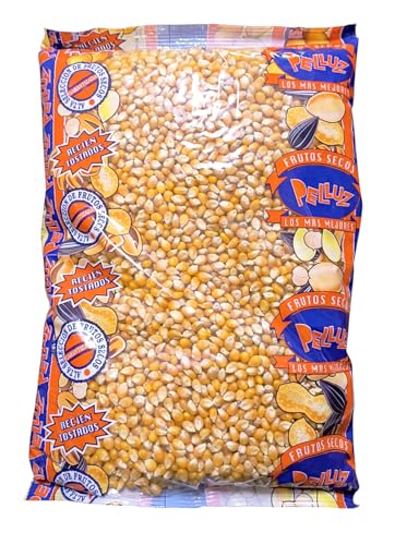 Maíz para palomitas 2 kg - Granos de maíz para hacer palomitas de maíz crujientes y deliciosas