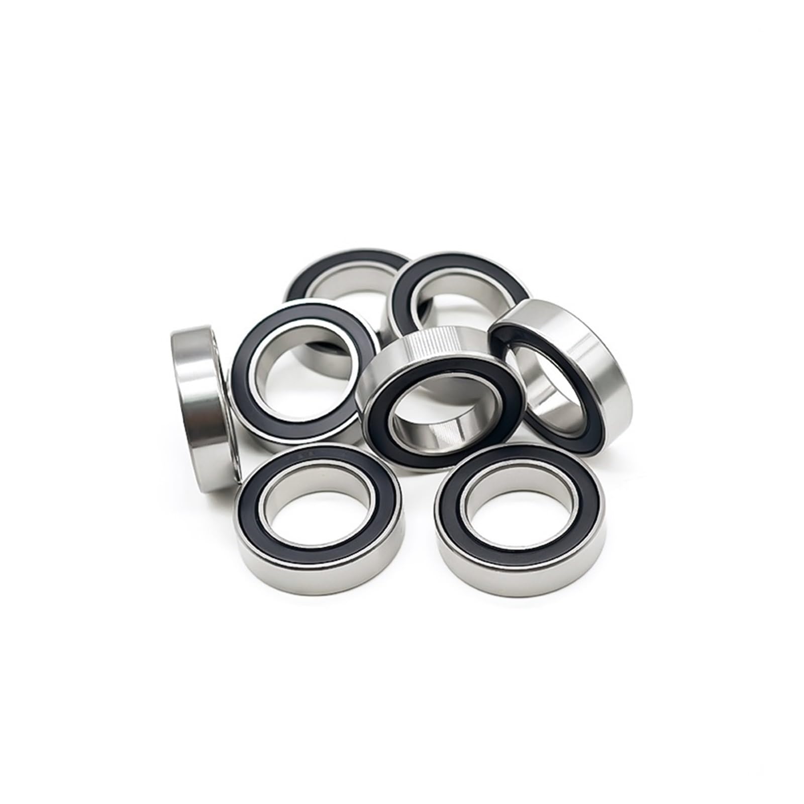 Lot de 10 roulements à billes MR17287-2RS MR17287 17287 17287RS 17 x 28 x 7 mm pour réparation de roulements à billes de pédalier