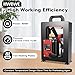 5 Ton Hydraulic Heat Press Machine, Portable Manual Heat Press Machine with LCD Display and Liftable Handle, Heavy-Duty Heat Press for Printing Heat Transfer Equipment
