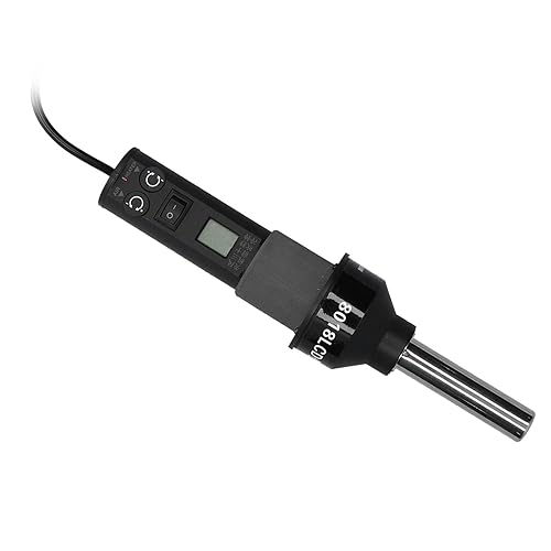 Miniatura 8 de Pistola de aire caliente, pistola de calor controlada por temperatura, herramienta de soldadura electrónica portátil, pistola de calor ajustable SMD