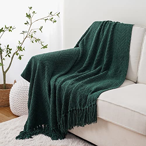 Image of BATTILO HOME Christmas Green Throw Blanket Couch, 50''x60''