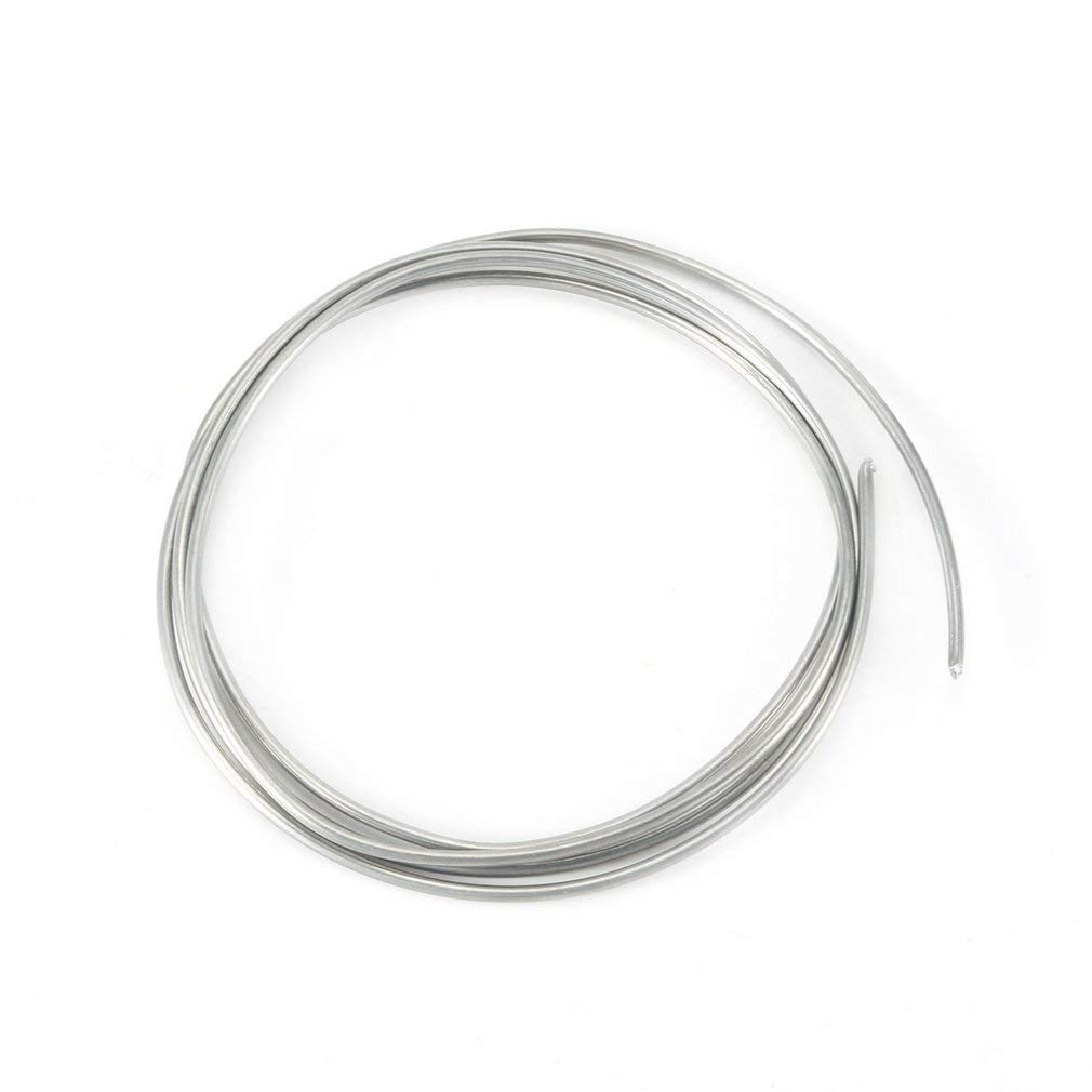 Varilla de soldadura Varilla de soldadura de 2 mm 1 m, Herramienta de soldadura de barra de soldadura de metal con alambre con núcleo de fundente, Baja temperatura de aluminio de cobre, soldador par