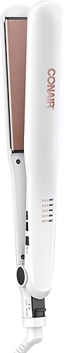 Conair Plancha plana de cerámica doble, alisador de pelo de 1 14 pulgadas