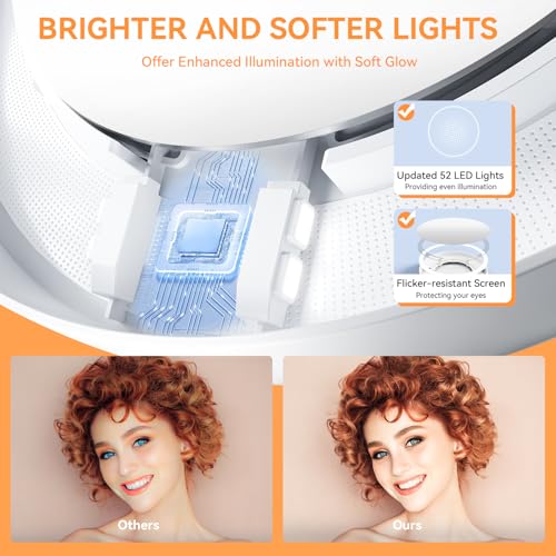 Espejo para Maquillaje Auxmir 30X con Luz y Rotación miniatura 6