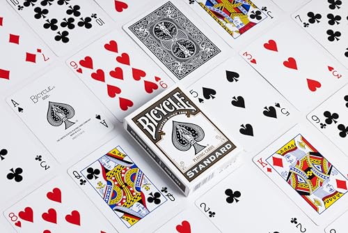 Baralho Bicycle Combo 2 pares Preto/Vermelho (4 baralhos)