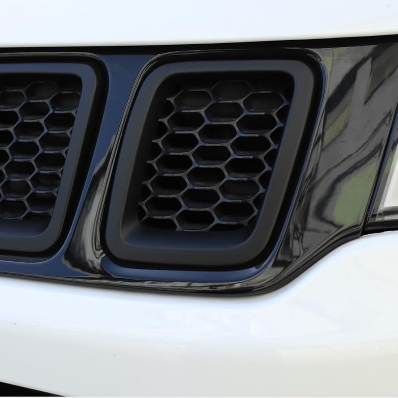 Inserts de calandre avant Jeep Compass 2017-2020 protégeant votre radiateur des débris de route - 4
