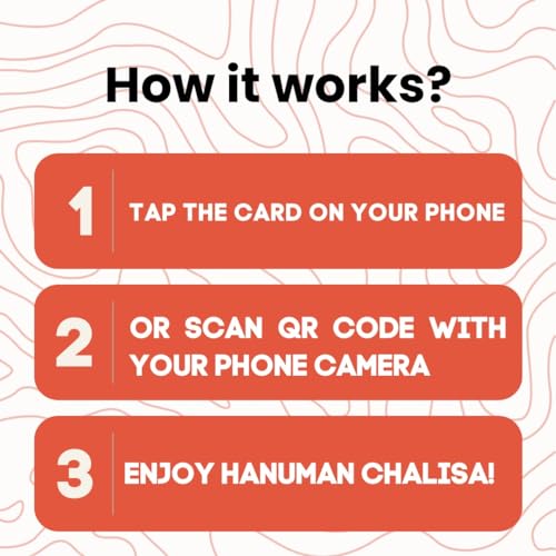 Hanuman Chalisa Card | NFC & QR | Keep In Wallet | by tinydabba - 6