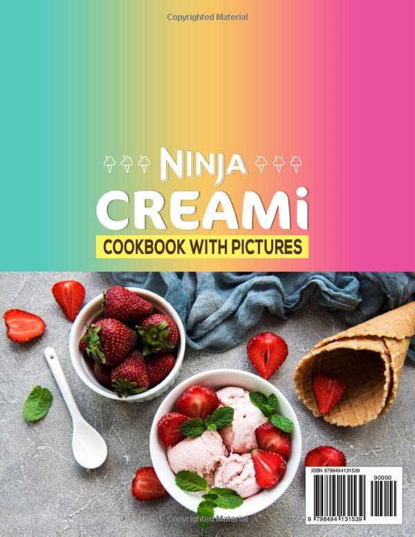 Miniatura 2 de Ninja CREAMi Cookbook with Pictures 500 Days Tasty Ice Creams, Ice Cream Mix-Ins, Shakes, Sorbets, and Smoothies Recipes for Beginners and Advanced