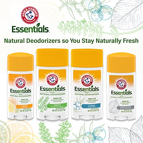Arm & Hammer Essentials? Deodorant Unscented - 2.5 oz - 2pc - image 9