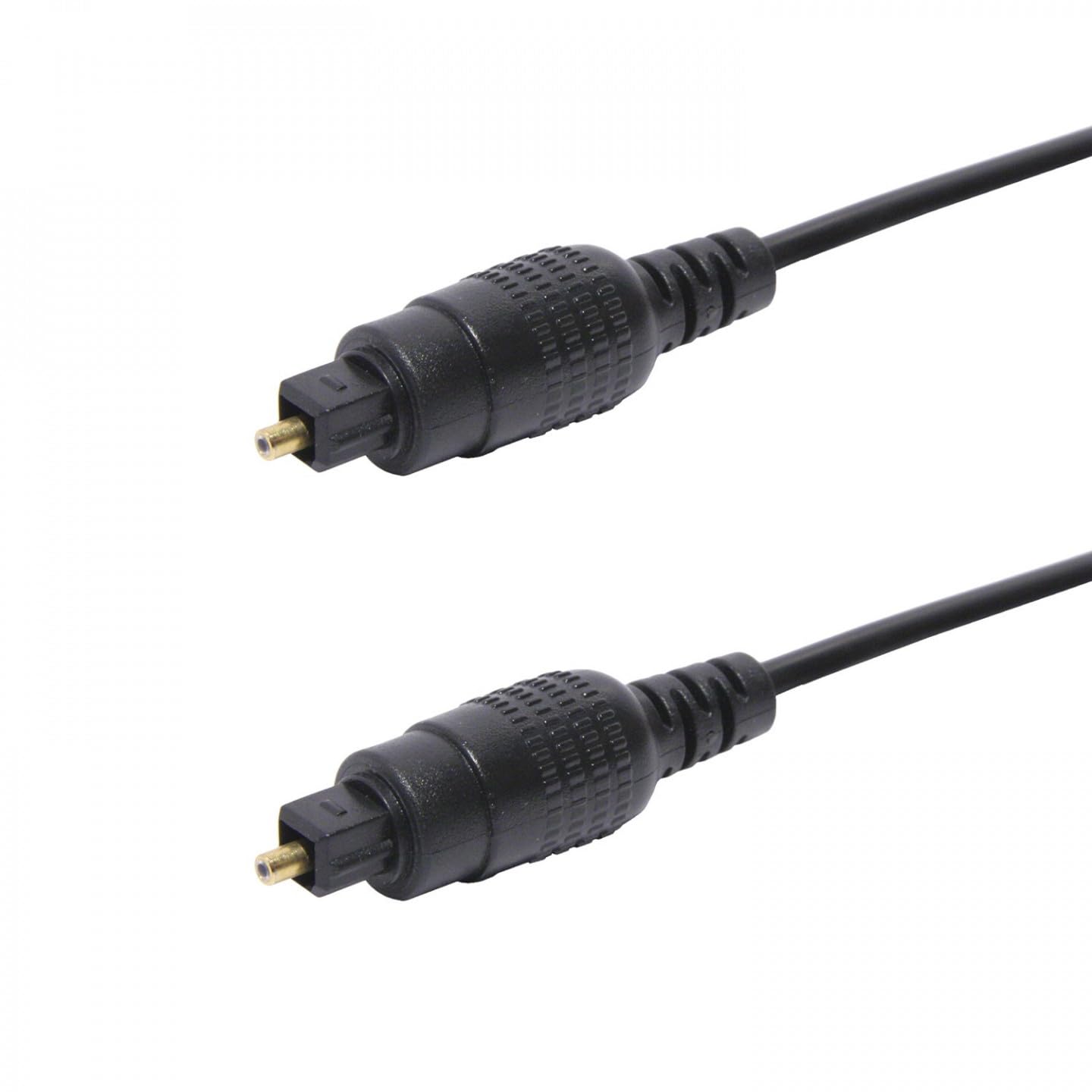 Erard 721552 1,5 m Toslink Toslink Schwarz LWL-Kabel – Glasfaserkabel von (1,5 m, Toslink, Toslink, Schwarz)