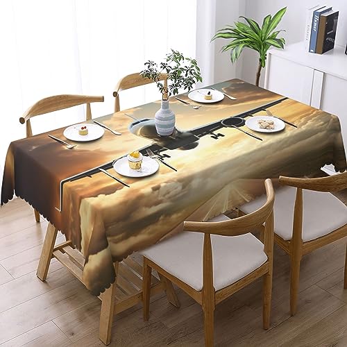 Nappe avion lavable et douce pour éliminer les taches de la table basse - 3