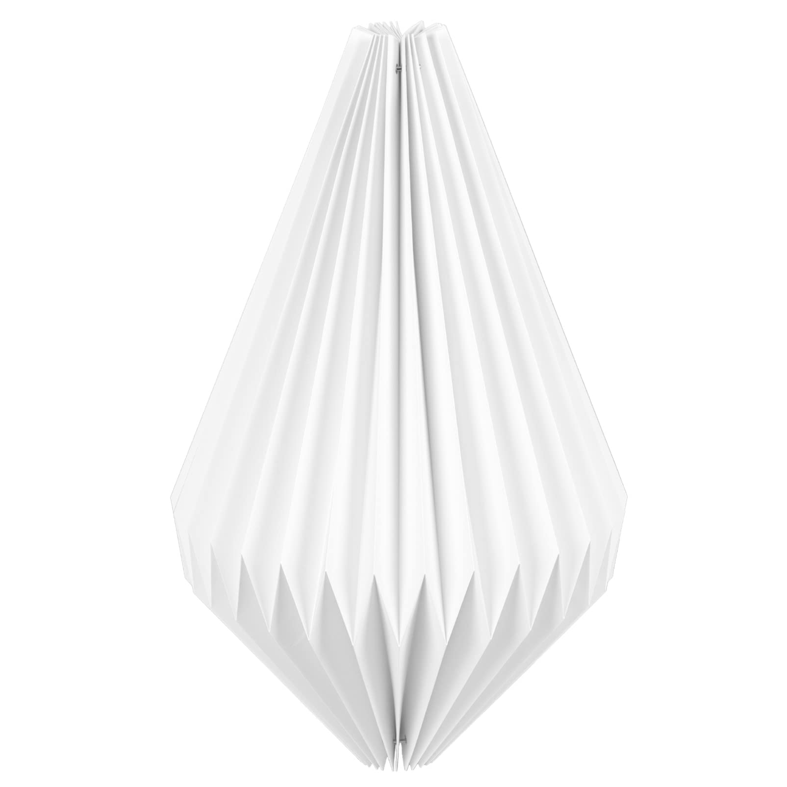 Hängelampe Papier Lampenschirm Papierstern Weiß: Tischlampe Wandlampe Stehlampe Pendelleuchte Schirm 3D Stern Valentinstag Weihnachten Hochzeit Silvester Dekoration Weihnachtsbaum Deko