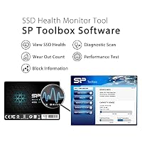 Silicon Power 2-Pack 128GB SSD 3D NAND A55 SLC Cache Performance Boost SATA III 2.5" 7mm (0.28") Internal Solid State Drive – Ansicht 4