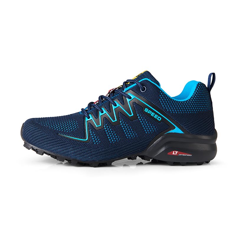 Zapatillas de senderismo para hombre, Trekking viajes, botas impermeables antideslizantes para caminar al aire libre Escalada Sneakers