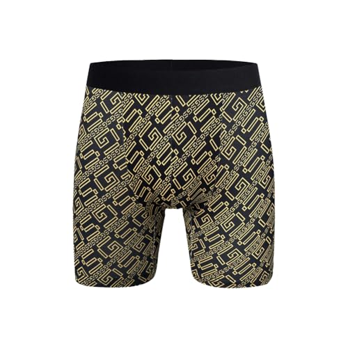 Men’s Underwear Boxer Briefs Soft Comfortable Underwear Boxer Briefs (3 Pack or 4 Pack or 5 Pack)3