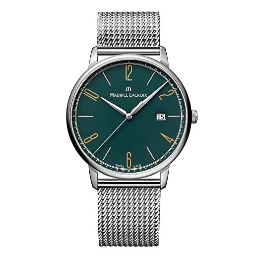 Maurice Lacroix Eliros EL1118-SS006-620-1 - Reloj de pulsera con mecanismo de cuarzo para hombre