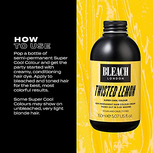 Color de cabello semi-permanente Lemon Twisted 5.07 fl oz miniatura 3