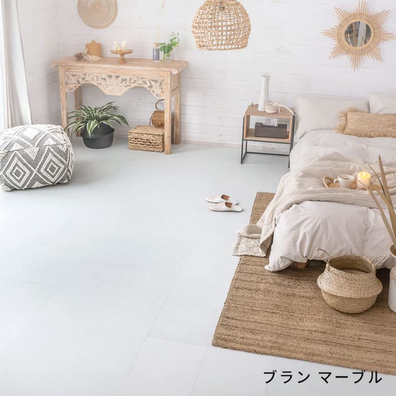 フロアタイル　8畳分　ブランマーブル Amazon | フロアタイル シート 置くだけ フローリングタイル [VEIN/56