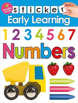 Paperback Sticker Early Learning: Numbers: With Reusable Stickers Book