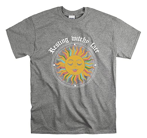 T-shirt sorcière gris idéal pour vos moments de détente en week-end