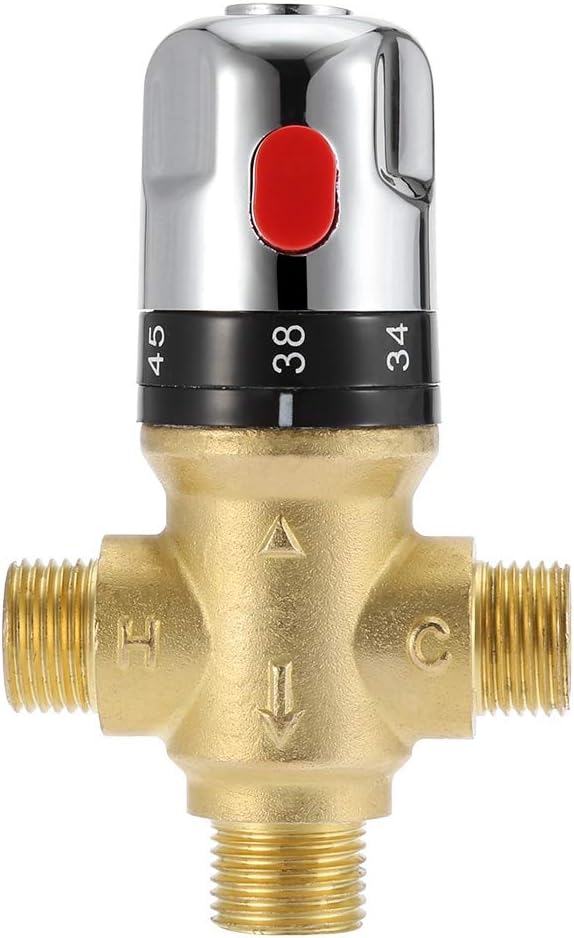 Caredy Thermostatic Mixing Valve, Solar Water Heater Mixing Control