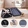 Houagi 20 Carry On Luggagehard Shell Suitcase With Spinner Wheelslightweight Travel Luggage Suitcases With Tsa Lock For Women Menblack