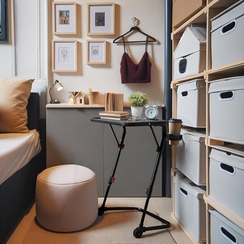 39F Furniture Dream Escritorio Infantil Divertido y Funcional con Altura Ajustable, prácticas soluciones de Almacenamiento y diseño Colorido, tareas, Artes y Juegos creativos, Negro, 53 - imagen 6