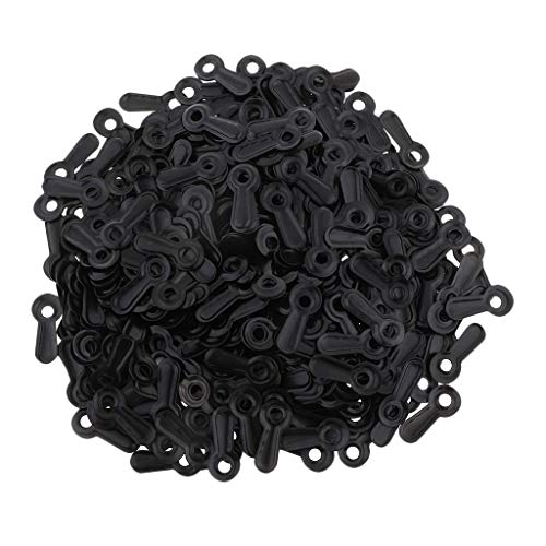 jiaxin Black 1000 Pieces Frame Picture Fixer with Rotating Buttons for Office Home Office Photographic Studio (Color : Black)