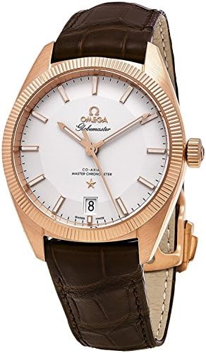 Omega Men&#39;s 13053392102001 Globemaster Analog Display Swiss Automatic Brown Watch