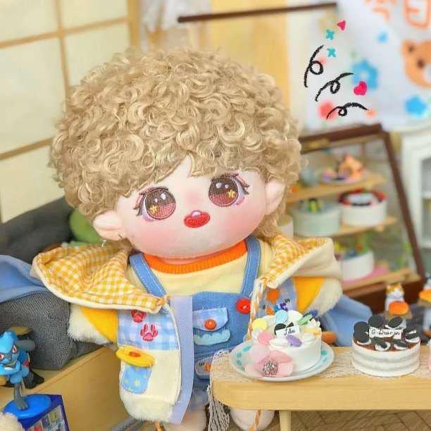 BTS テテ キムテヒョン 20cm ぬいぐるみ BTS✨V テテ テヒョン パーマ ちび ぬいぐるみ 本体 20cm ドール
