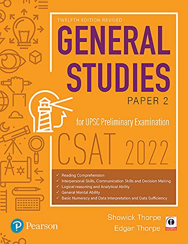 Buy Pearson CSAT | For UPSC Civil Services Exam| First Edition| By ...