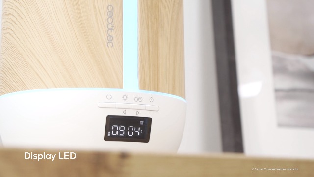 Cecotec PureAroma 550 Connected Black Wood Aroma Diffuser 500 Ml Capacity, LED Display, Speaker, Bluetooth Control, App Control, 12-Hour Timer, 3 Operating Modes, Coverage Of 30 M² - View #4