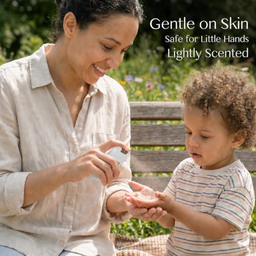Image of Refillable Hand Sanitizer Spray, Light Scent, Alcohol-Free, 3 Pack, Fresh | FDA-registered facility, travel-size bottles, gentle fine mist, non-sticky finish, hydrating feel