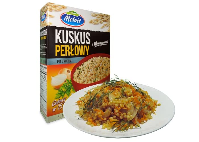 320 G CUSCUS PERLADO CON VERDURAS MELVIT - CAJA DE 6 UND