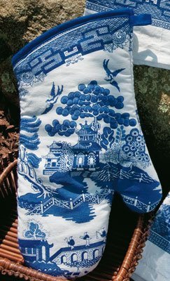 Kay Dee Designs Blue Willow Oven Mitt