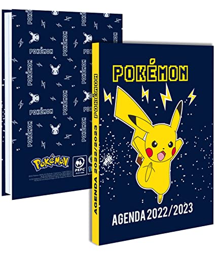 1 Agenda Journalier POKEMON - Août 2022 à Août 2023 - Format 12 x 17 cm Cover
