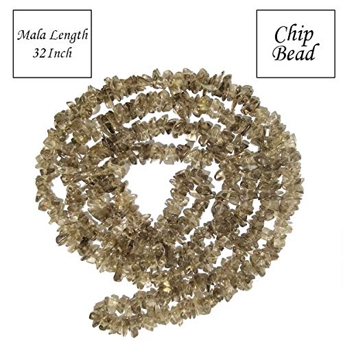 Image of Reiki Crystal Products Certified Natural Crystal Stone Chip Mala Necklace Collection for Men & Women, Reiki Energized Gemstone Jewellery for Meditation, Yoga, Spiritual Styling & Everyday Wear, Multiple Stone Variants