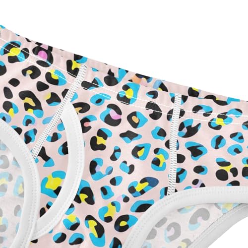 ODAWA Leopard Print Black Spots Tag Free Toddler Cotton Underwear, 2T Boy Underwear4