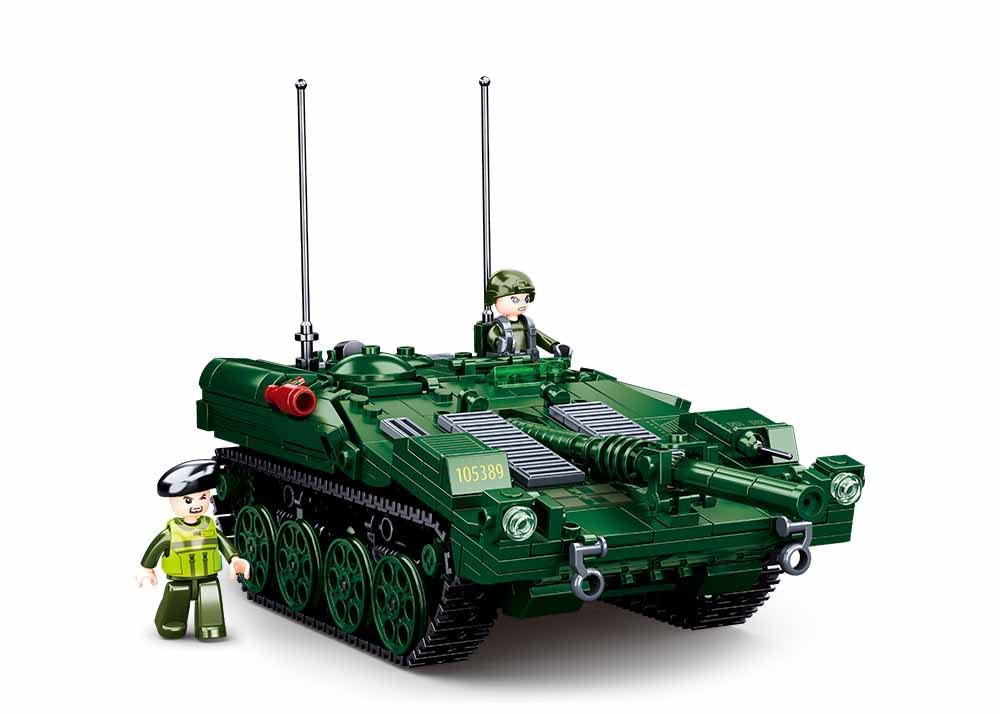 Sluban M38-B1010 ModelBricks-STRV103 Main Battle Tank 692PCS