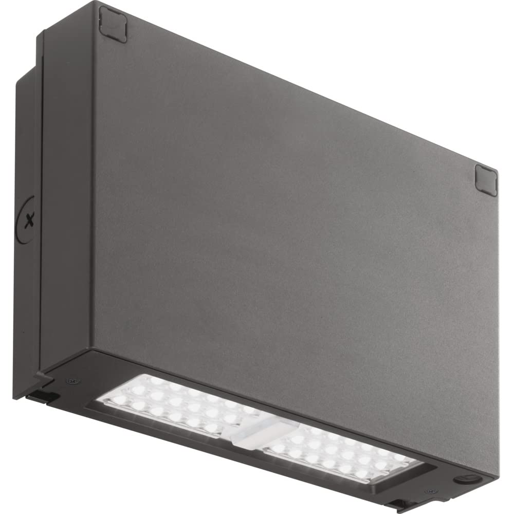 Lithonia LightingOutdoor WPX1 LED 5000K MVOLT Architectural Wallpack in Dark Bronze