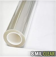 Vista 3 de BDF S8MC Película para ventana de seguridad y vigilancia, transparente, de 8 milímetros.