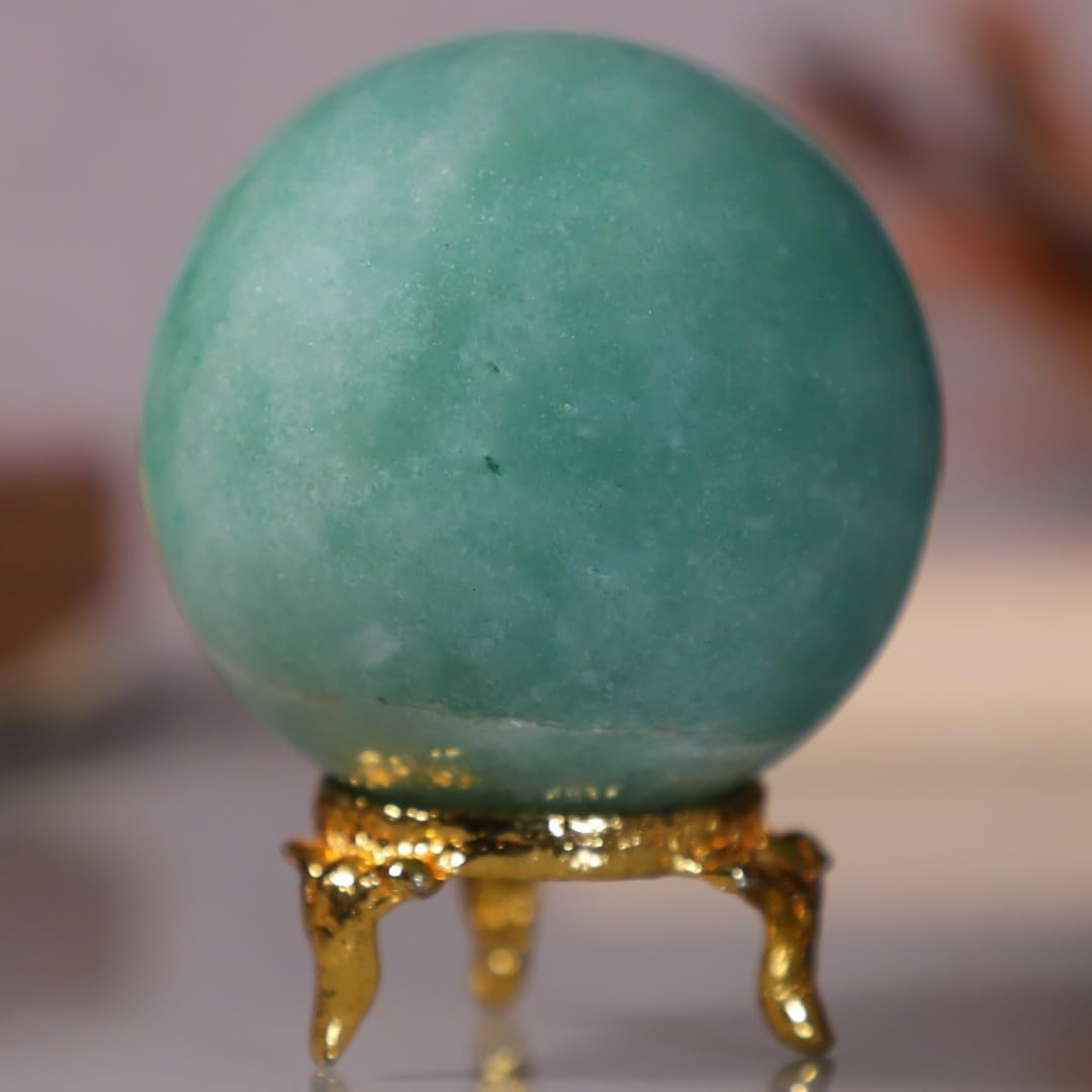 Aventurine Crystal Sphere Ball Crystal Showpieces for Home Decor Table Decor Items & Decorative Items Crystal Stones Astro Sphere Crystal Ball Gemstone Spheres Feng Shui Items Gifts-image-41