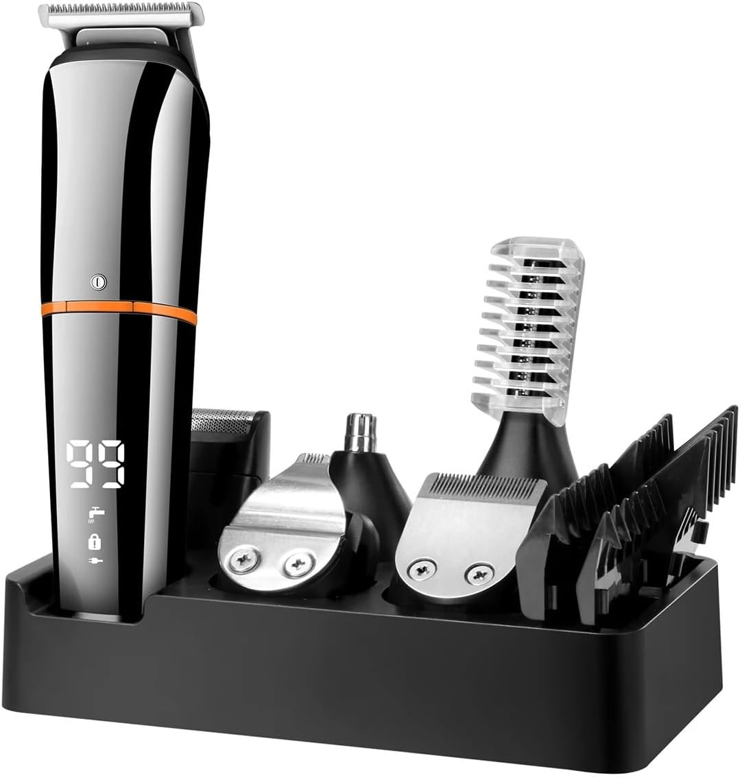 Hair Rs for Men 6 in 1 Multi Trimmer Facial Beard Kits Electric Nose Ear Trimer